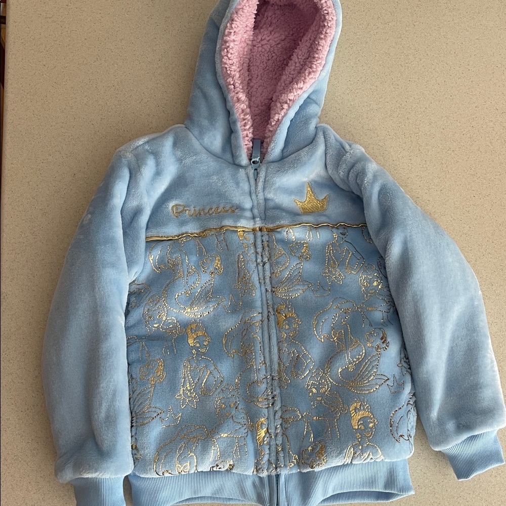 Disney Princess Pink  Jacket size 7